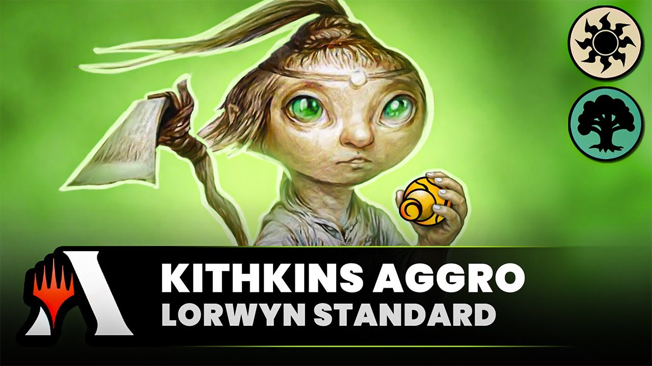 ☀️🌳 LORWYN CHEGOU! KITHKINS AGGRO no STANDARD! | (Magic Arena)