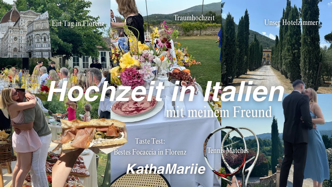 Hochzeit in Italien mit meinem Freund I Traumhochzeit, Tag in Florenz, Kleider I KathaMariie