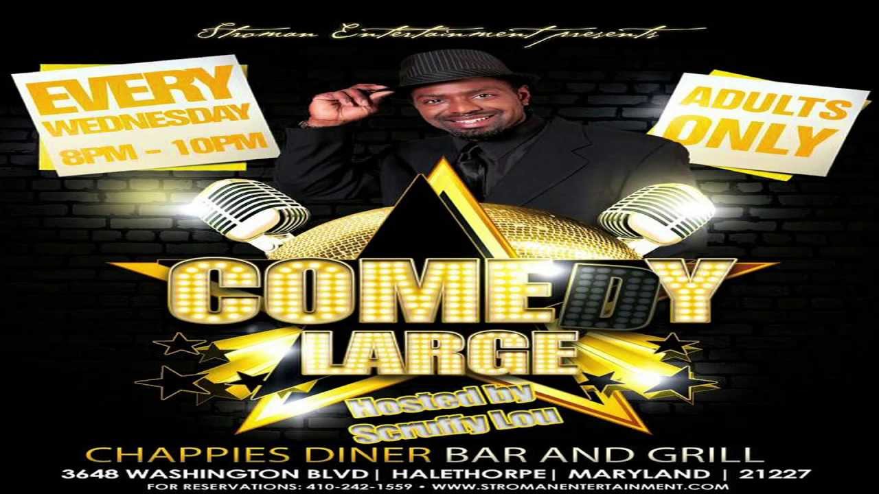 STROMAN ENTERTAINMENT presents SE Comedy Large - Hosted by Scruffy Lou.