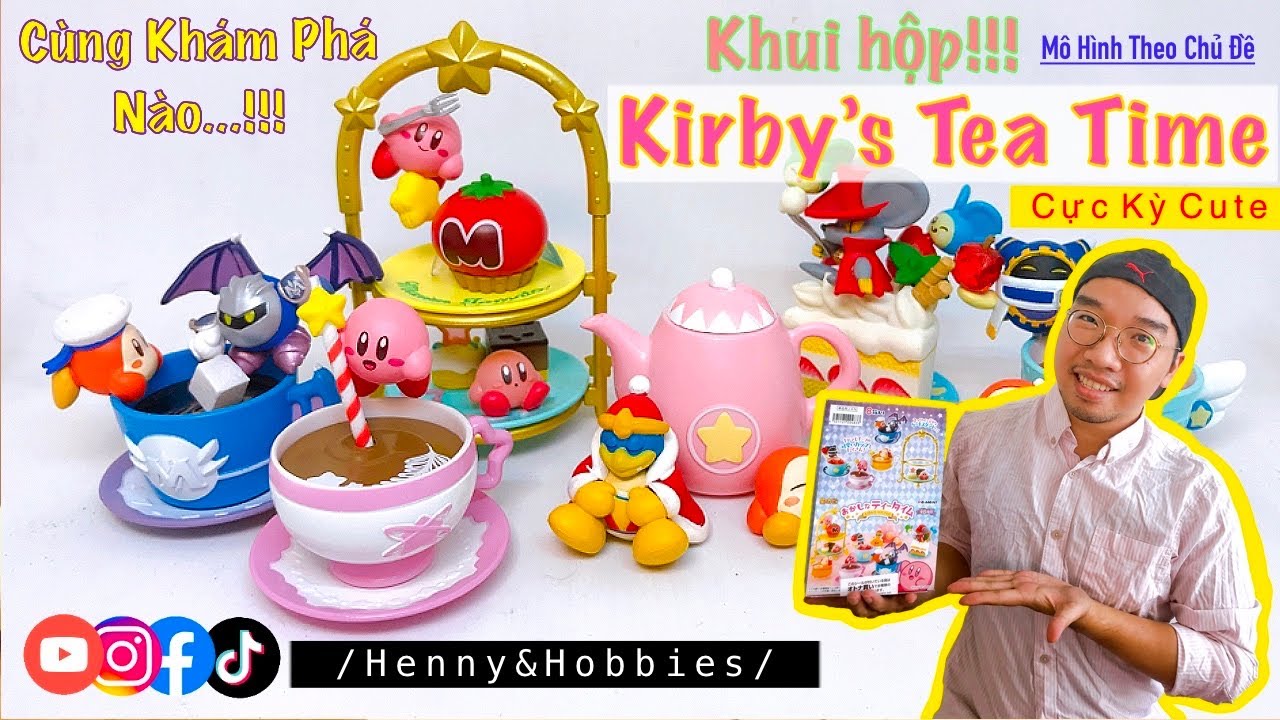 [ Review / Unboxing ] KIRBY’S TEA TIME ( Rement ) | HnH008