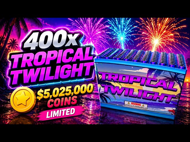 400x Tropical Twilight - Fireworks Playground Roblox - YouTube
