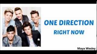 One Direction - Right Now (Lyrics and Pictures) (Album Midnight Memories)