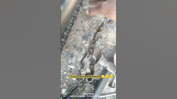 Chain noise problem solved effect #automobile #mechanic