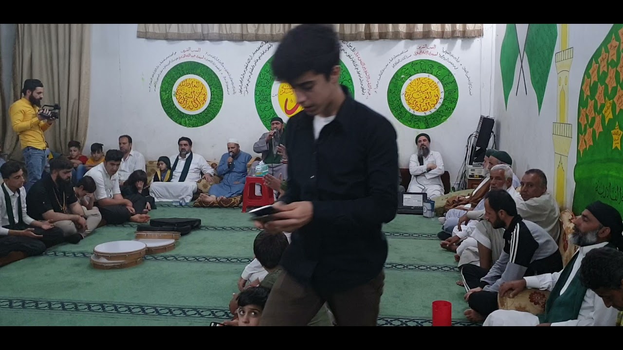 احياء ليلة القدر في التكية القادرية في عامودا رمضان كريم 8. 4 . 2021 تصوير حمودي علي