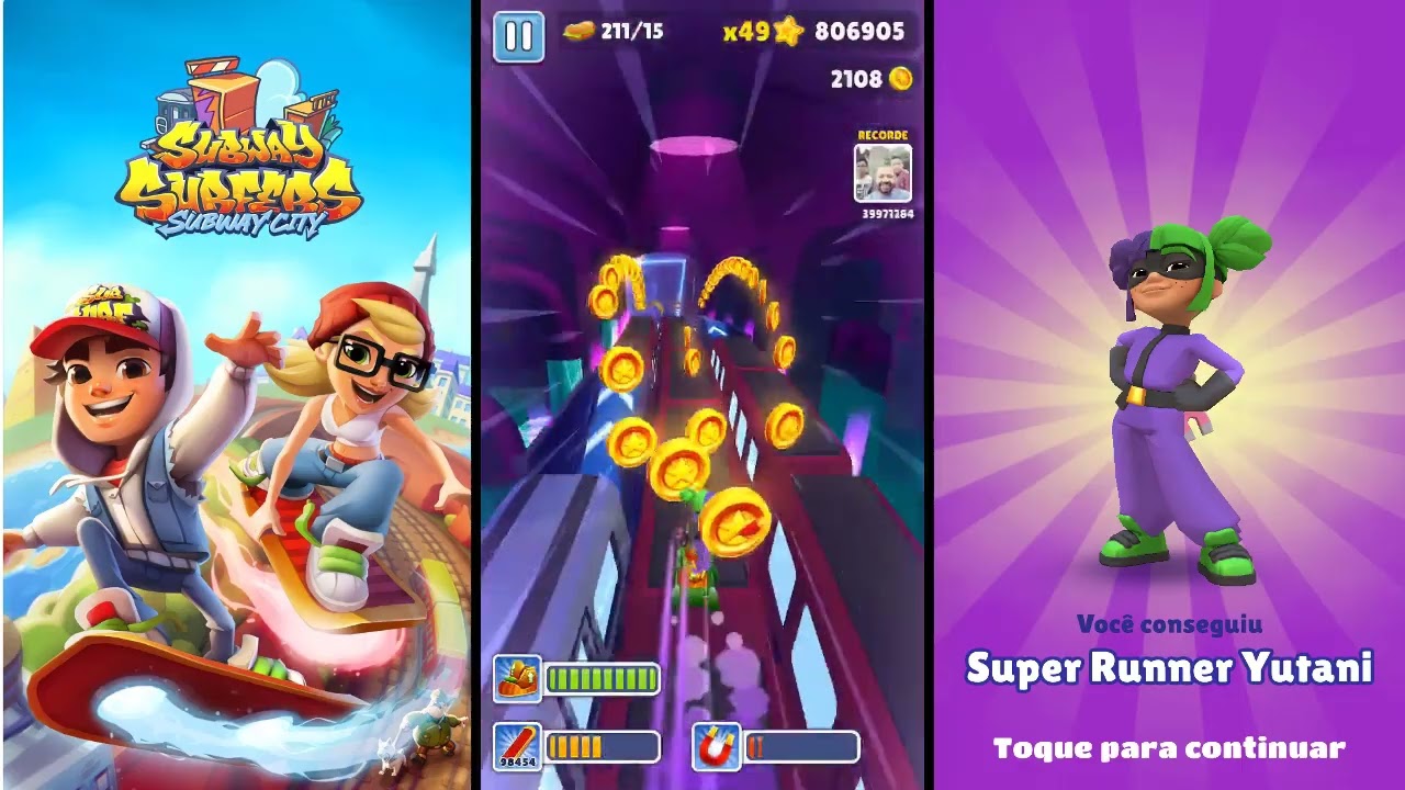 Subway Surfers - Join the Subway Surfers in World Tour Subway City! ⭐️ Suit  up with Super Runner Yutani and the rest of the Subway Surfers crew NOW