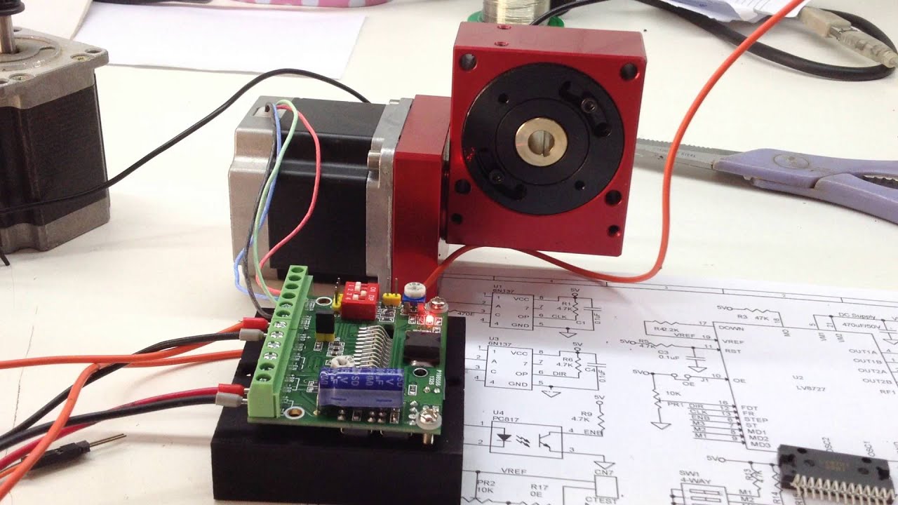 LV8727 Based Stepper Motor Driver