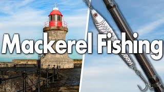 Mackerel fishing from South Shields Pier | Sea Fishing UK