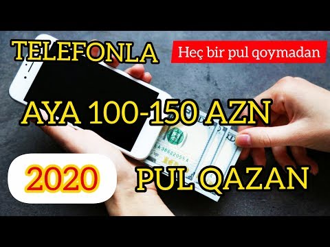 Video: Bir Mobil Telefondan Necə Pul Qazanmaq Olar