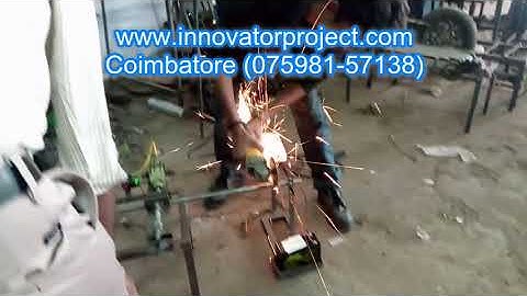 automatic bar feeding mechanism for cutting machine / final year project ideas for it students