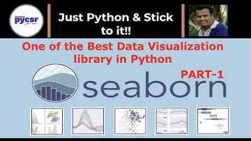How to plot data using Seaborn Part-1 | PyCSR | Learn Python Online with Pankaj Soni