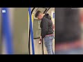 Man shamelessly pees publicly on London tube's Northern line