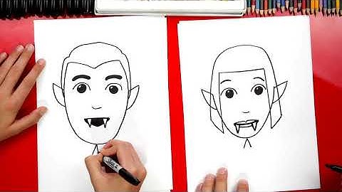 How To Draw The Vampire Emoji 🧛‍♂️🧛‍♀️