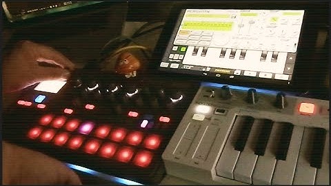 midnight retrowave beat - Korg Electribe 2 /Arturia Keystep / Caustic 2