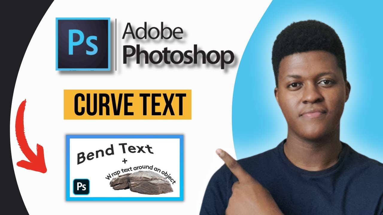 How To Curve Text in Photoshop (2024) - YouTube