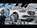 2021 Mercedes S Class Production | The Most Modern Car Factory in the World