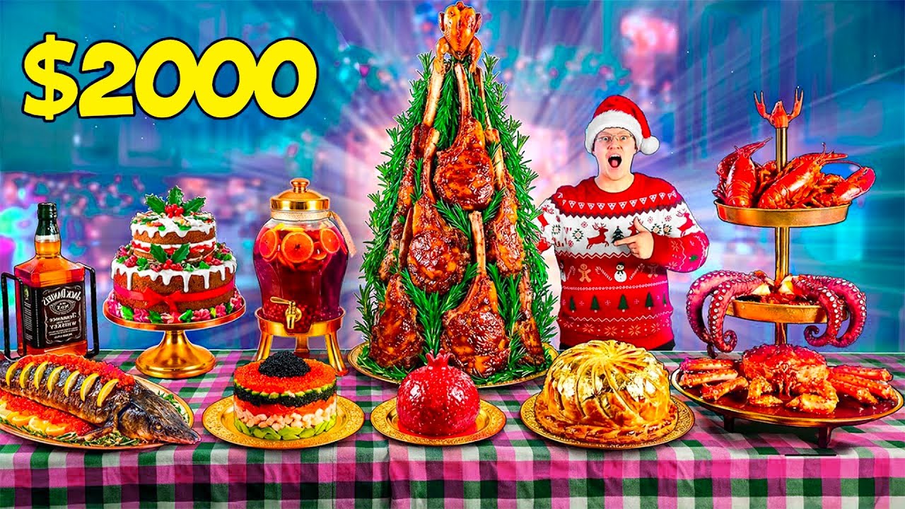 Most Expensive Christmas Dinner Ever - $2000!!!