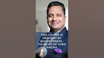 Business Coaching Program By Badabusiness - Dr Vivek Bindra - Call Me on 8369060274 to Register .
