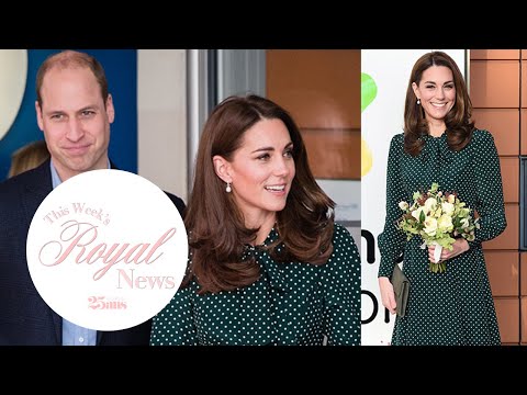 キャサリン妃、新パトロン発表とニュードレスお披露目！| Royal News | 25ans