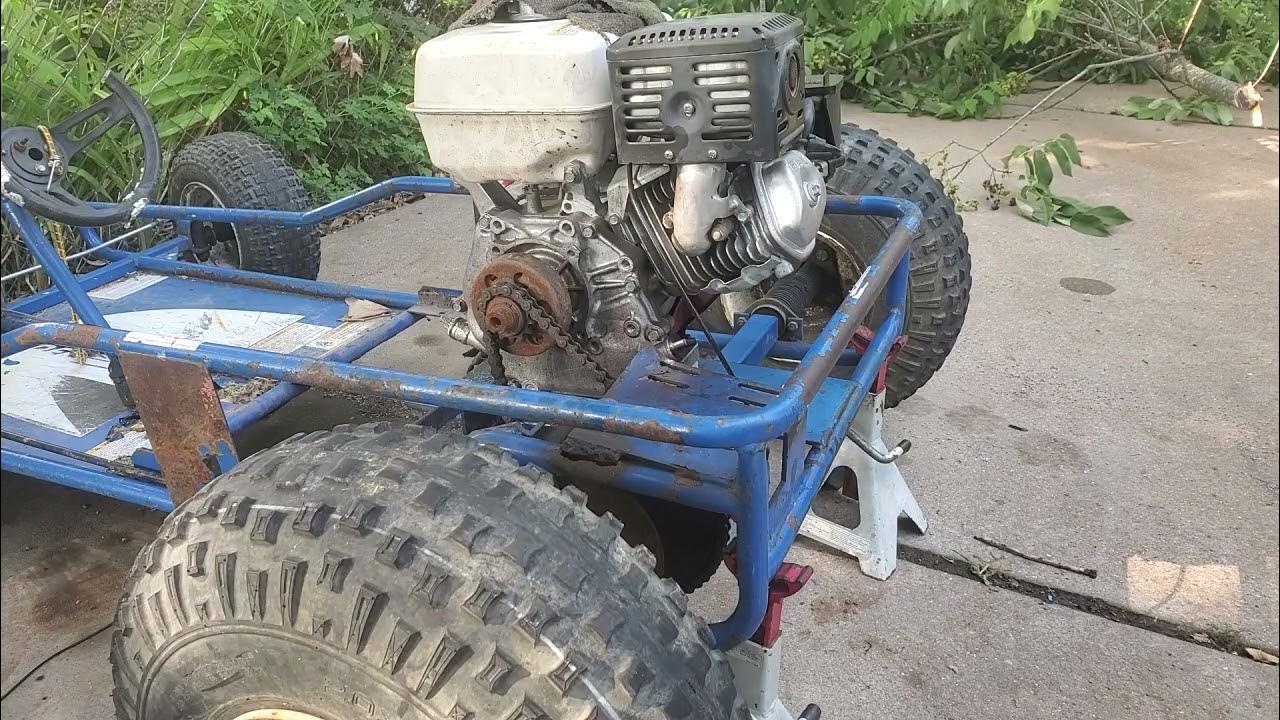 GX270 Honda go kart clutch engages at lower RPM YouTube