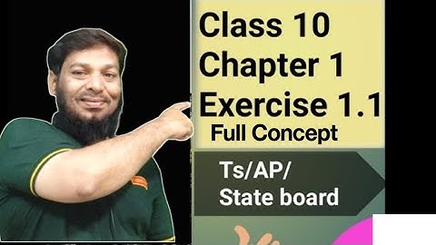 Real Numbers | Class 10 Maths chapter 1 | Exercise:1.1 (Full Exercise) | Class 10 Maths chapter1 |