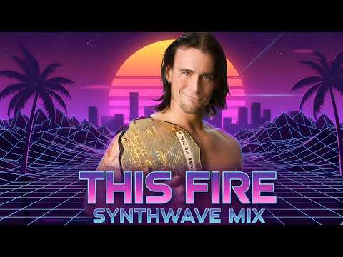 WWE Theme CM Punk This Fire 80s Synthwave Vocal