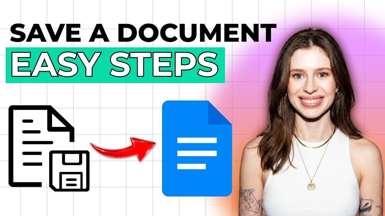 How to Save a Document in Google Docs [2026 Full Guide] - YouTube