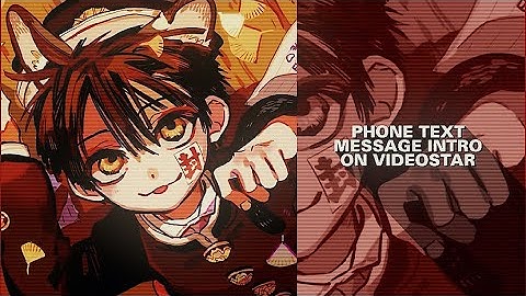 phone text message intro | videostar
