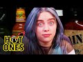 Billie Eilish Freaks Out While Eating Spicy Wings  Hot ...