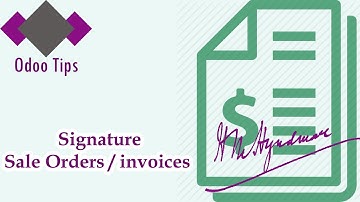 "Electronic signature" in Odoo 10 & Odoo 9