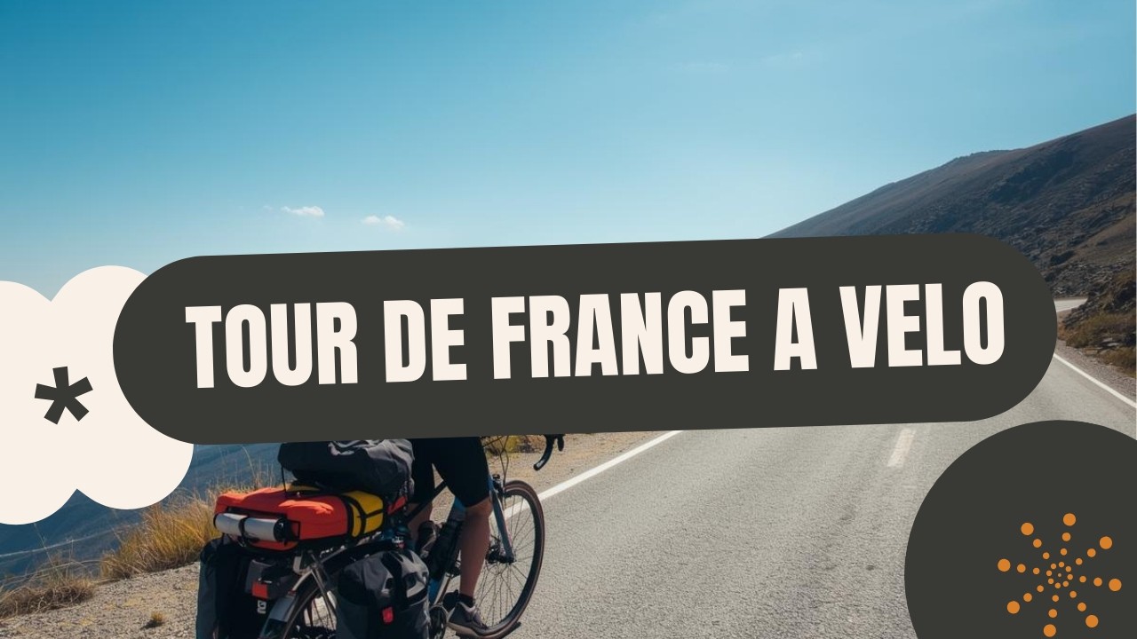 Tour de France en vélo vintage