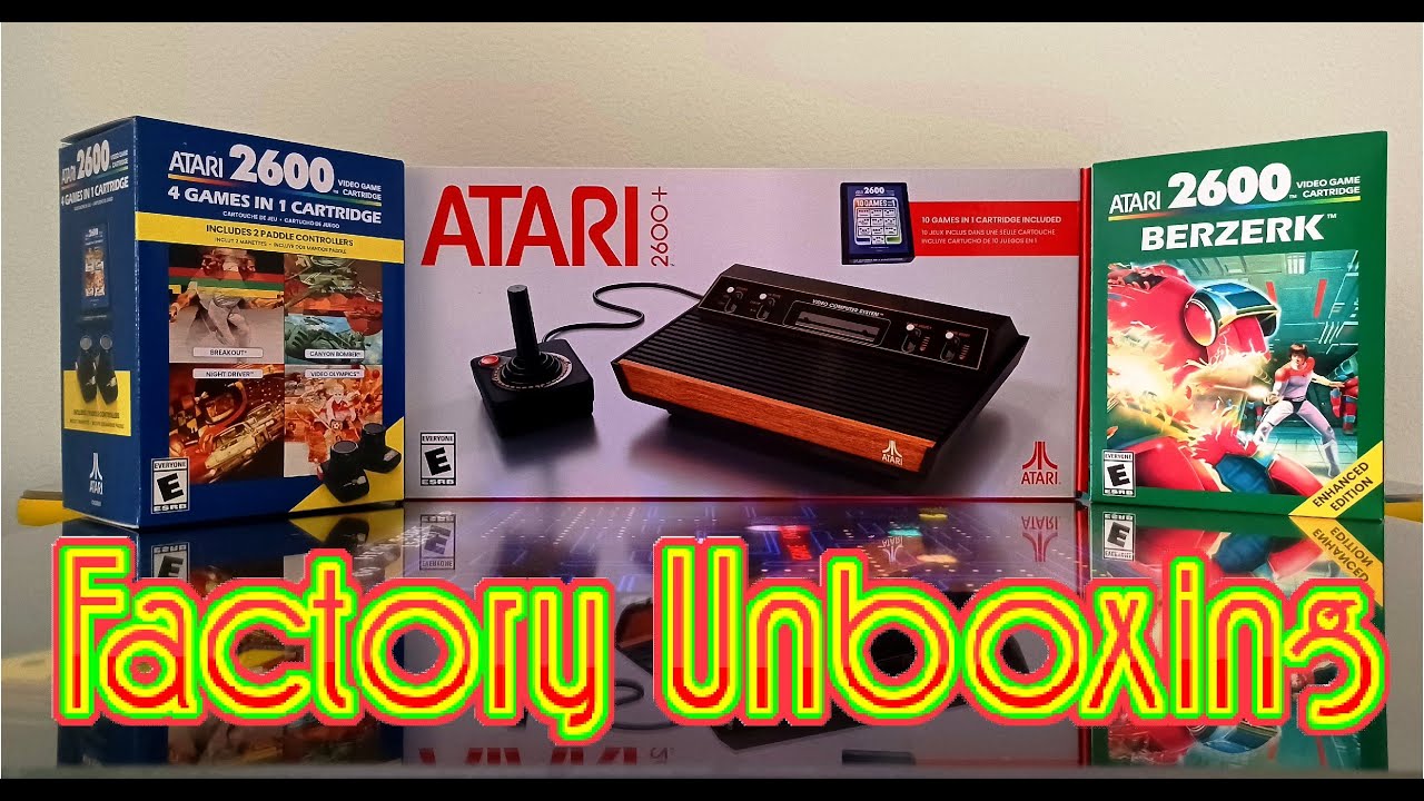 Atari 2600+ Direct From The Factory Unboxing - YouTube