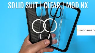 Which Is The Best Rhinoshield Case? Clear Case | Solid Suit | Mod NX