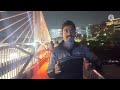 Hyderabad Hitech city Durgam cheruvu cable Bridge Madhapur @niteshdubey