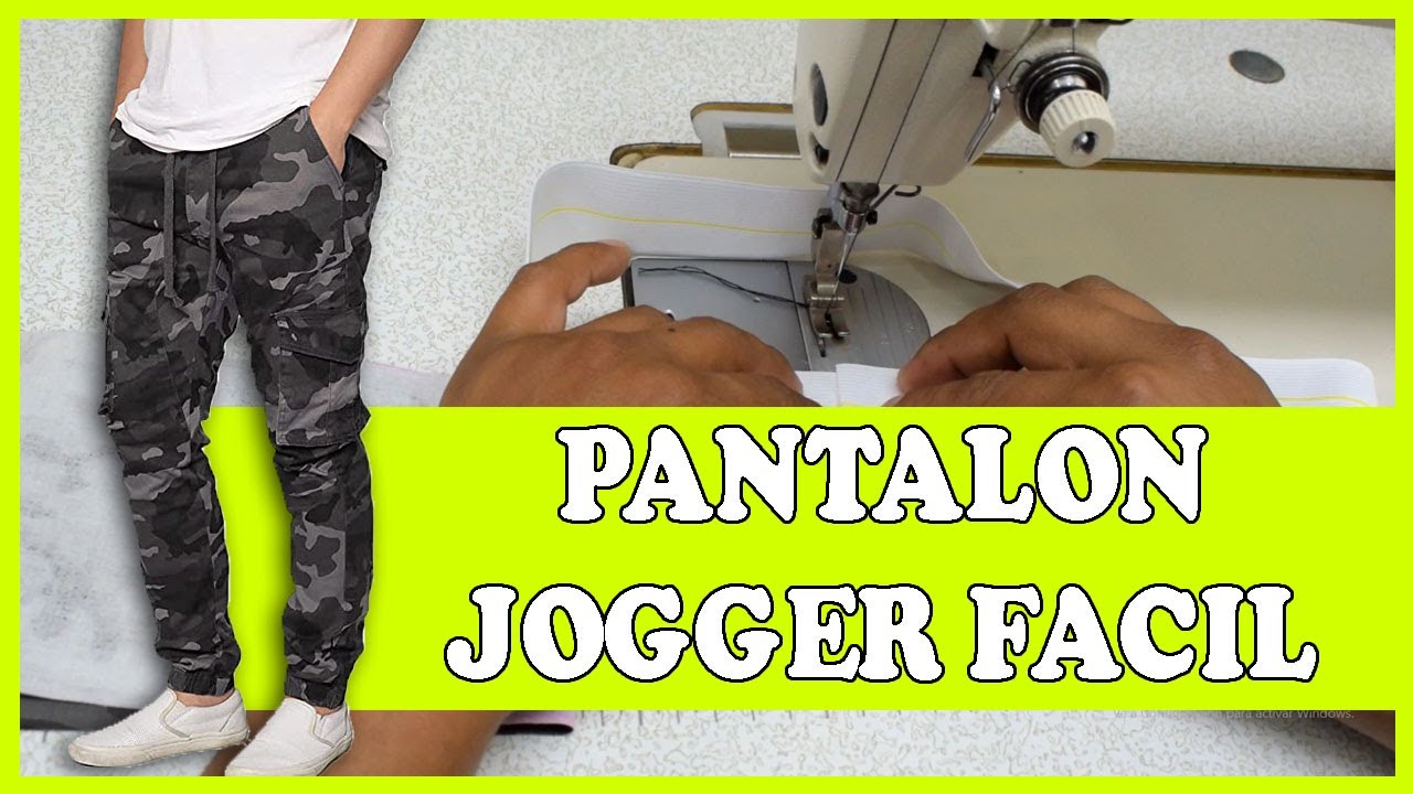 HACER PANTALON JOGGER CARGO CAMUFLADO|Tips De Confección - YouTube