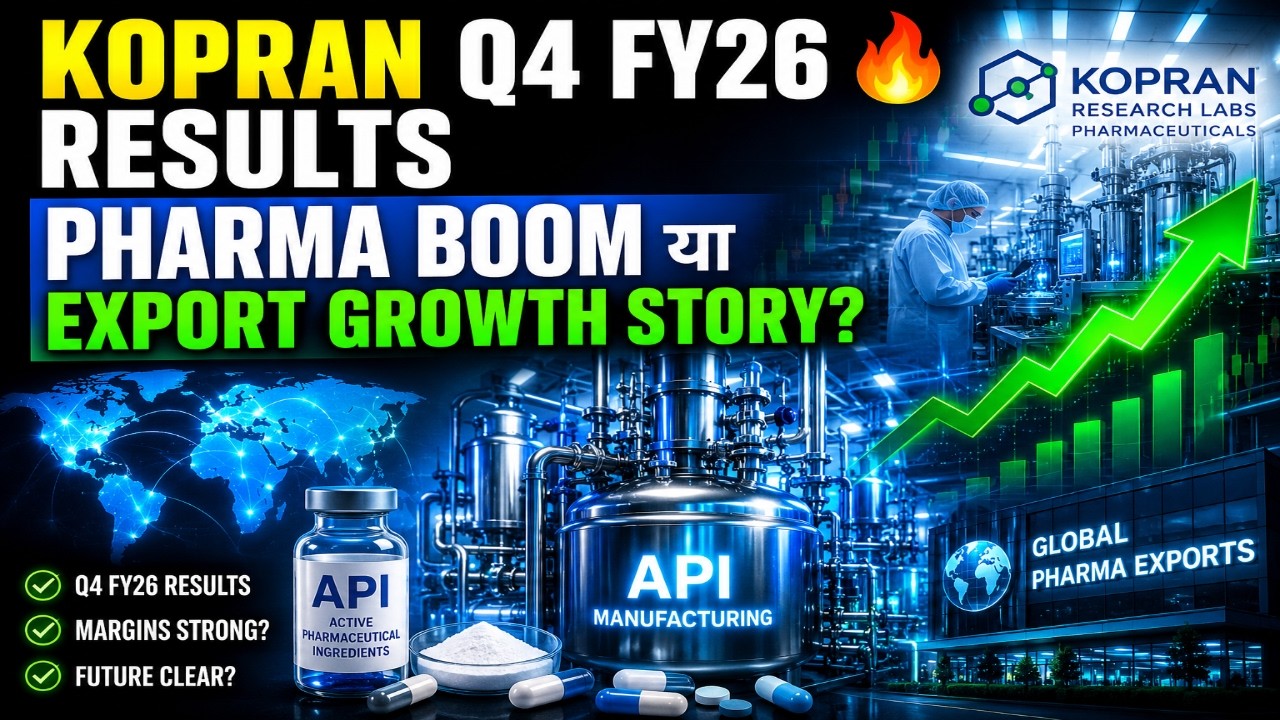 Kopran Q4 FY26 Results 🔥 Pharma Boom या Export Growth Story? | Full ...