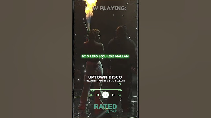 Olamide, Fireboy DML & Asake - UPTOWN DISCO #olamide #fireboy #fireboydml #asake #ikigai
