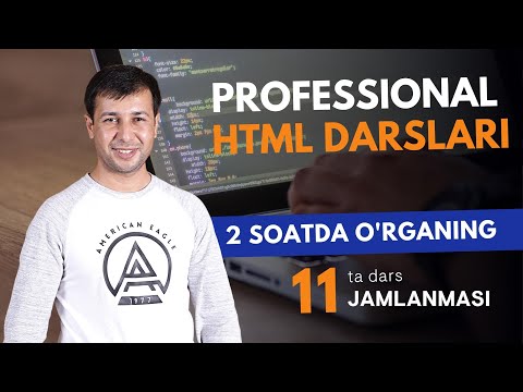 Video: HTMLda oldindan formatlangan matn tegi nima?