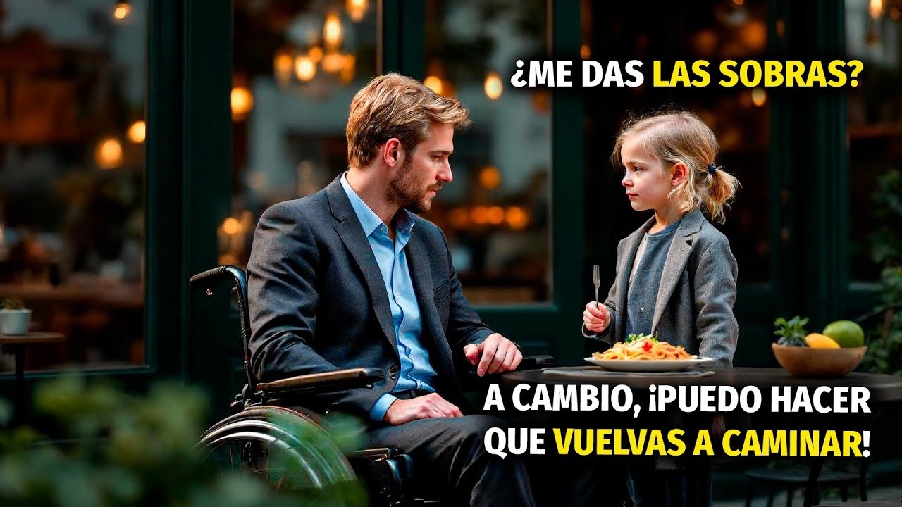 POBRE NIÑA LE PIDE AL MILLONARIO PARALÍTICO: “CAMBIA TUS SOBRAS POR UNA CURA”. ÉL SE RÍE — ENTONCES