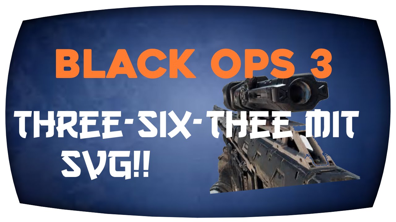 Three-Six-Thee mit SVG!!!!