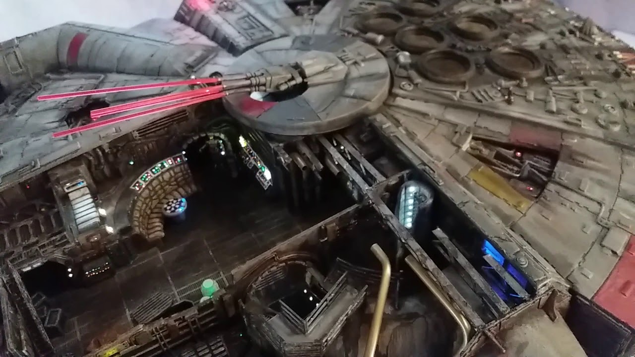 Cut-Away Millennium Falcon