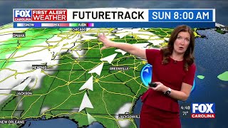 Cool days ahead before big warm-up by the weekend