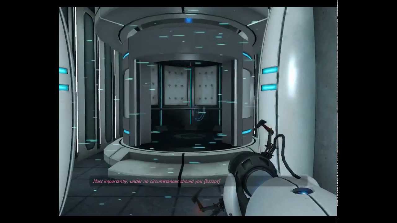 Let's Play Portal Part 1 Aperture Science - YouTube