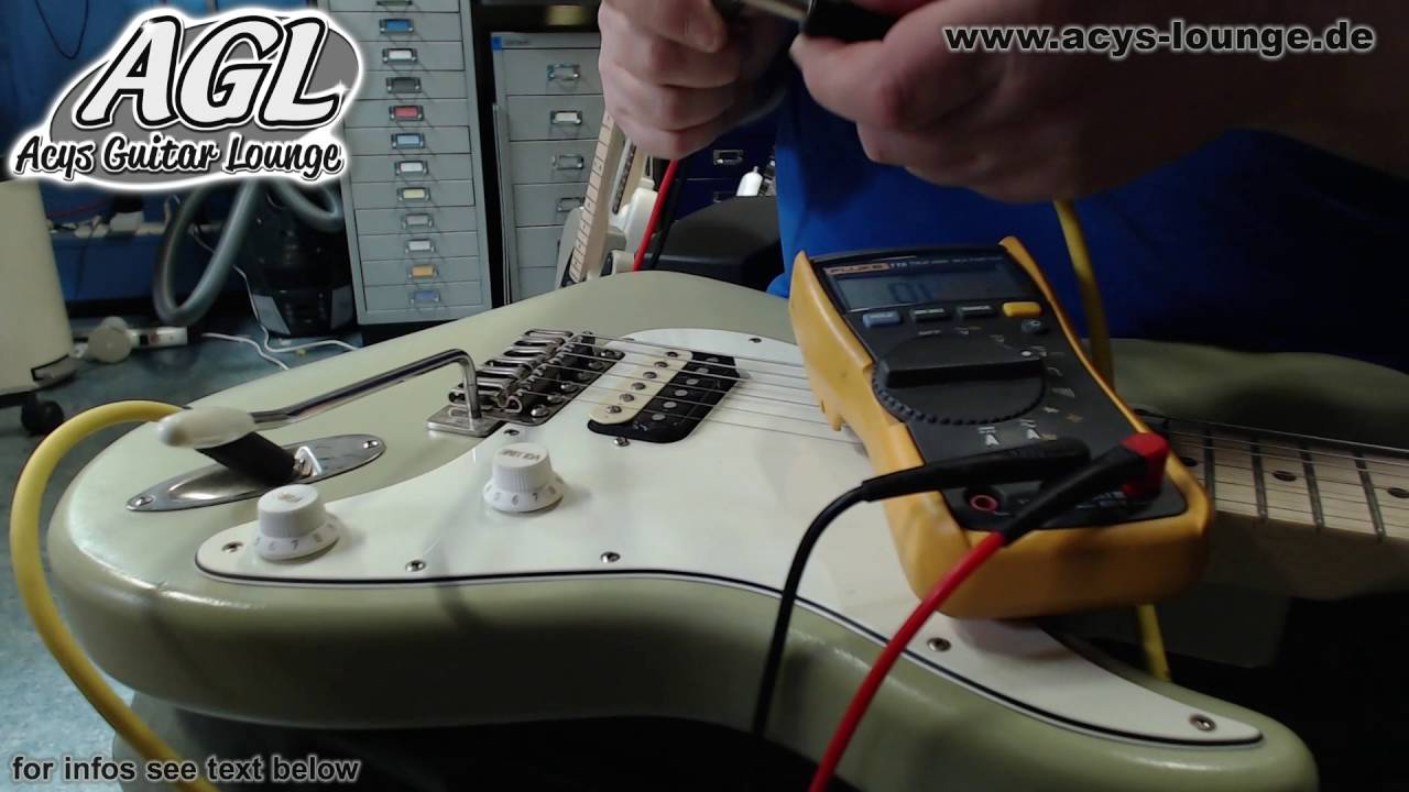 AGL Pickup Widerstandsmessung