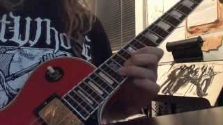 Alice Cooper &quot;BB On Mars&quot; opening lick, guitar playthrough (Pretties for You)