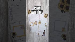 Plan With Me | Spring has sprung! 💕 #planwithme #plannercommunity #decorativeplanning #shorts