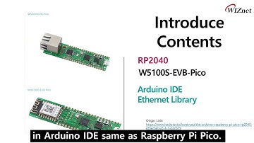 [Introduce] How to use the W5100S-EVB-Pico Arduino Official Ethernet Library & DHCP Example(1 min)