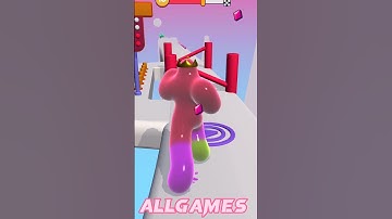 Blob Runner 3D LVL 1 to LVL 10 Part 1 Gameplay FUN, FUNNY & ADDICTIVE GAME #shorts #blobrunner3d