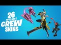 All Crew Packs in Fortnite