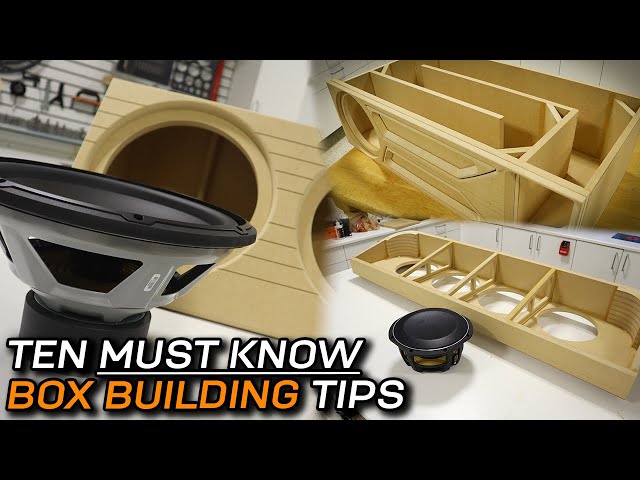 GET BETTER BASS! 10 Subwoofer Box Building Tips 