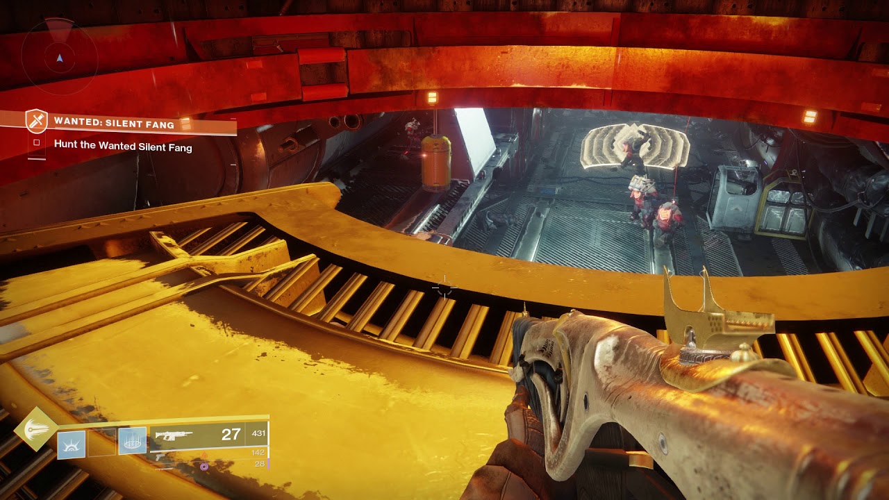 Destiny 2 Forsaken Hunted Silent Fang 2 Factions Fighting YouTube